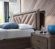 Camel night contemporary brown platform bed by Camelgroup Italy additional picture 8