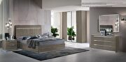 Gray exclusive contemporary veneer bed / with led by Camelgroup Italy additional picture 3