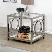 Chrome Contemporary Coffee Table, Chrome by Furniture of America additional picture 4