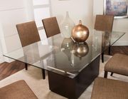 Rectangular glass casual style 5pcs dining set by Cramco additional picture 2