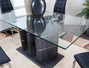 12 mm clear rectangular tempered glass dining set by Cramco additional picture 2