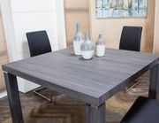 Square charcoal woodgrain table set by Cramco additional picture 2