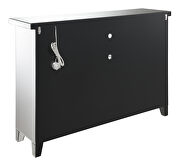 2-door wine cabinet with lighting mirror additional photo 2 of 7