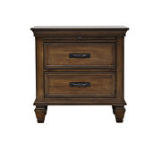 Two-drawer nightstand with tray by Coaster additional picture 3