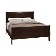 Cappuccino queen sleigh bed by Coaster additional picture 2