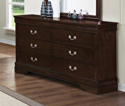 Six-drawer dresser by Coaster additional picture 2