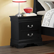 Traditional black sleigh queen bed by Coaster additional picture 9