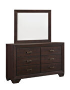 Dark cocoa six-drawer dresser by Coaster additional picture 7