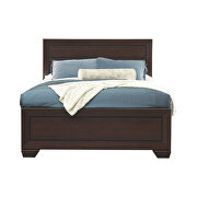 Transitional style dark cocoa eastern king bed by Coaster additional picture 2