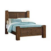 Rustic vintage bourbon queen bed by Coaster additional picture 8