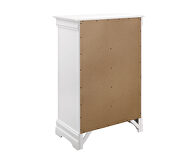 White five-drawer chest by Coaster additional picture 4