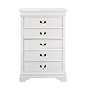 White five-drawer chest by Coaster additional picture 7