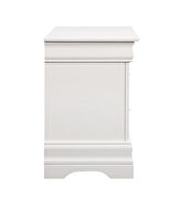 White two-drawer nightstand by Coaster additional picture 2