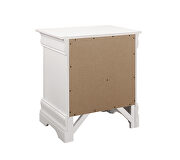 White two-drawer nightstand by Coaster additional picture 6