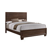 Transitional medium brown queen bed by Coaster additional picture 2