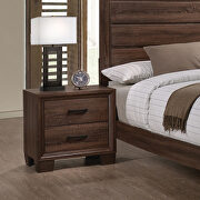 Transitional medium brown queen bed by Coaster additional picture 10