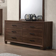 Transitional medium brown dresser by Coaster additional picture 7