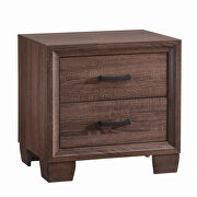 Transitional medium brown nightstand by Coaster additional picture 6