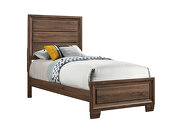 Transitional medium brown twin bed by Coaster additional picture 8