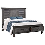 Weathered sage finish e king storage bed by Coaster additional picture 2