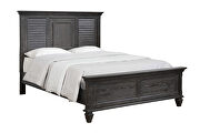 Weathered sage finish e king bed by Coaster additional picture 2