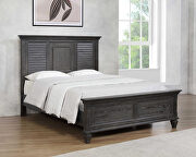 Weathered sage finish e king bed by Coaster additional picture 3