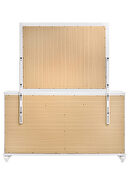 White finish dresser in glam style w crystal handles by Coaster additional picture 6