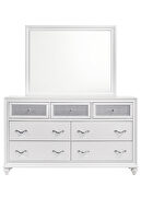 White finish dresser in glam style w crystal handles by Coaster additional picture 8