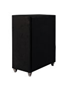 Contemporary black and metallic chest by Coaster additional picture 3