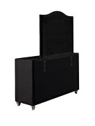 Contemporary black and metallic dresser by Coaster additional picture 8