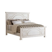 Traditional vintage white queen bed by Coaster additional picture 16