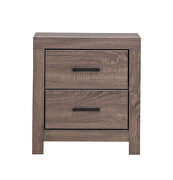 Barrel oak nightstand by Coaster additional picture 2