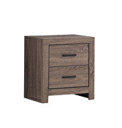 Barrel oak nightstand by Coaster additional picture 3
