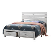 Coastal white finish queen storage bed by Coaster additional picture 17