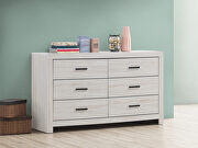 Coastal white finish dresser by Coaster additional picture 2