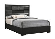 Black finish hardwood queen bed by Coaster additional picture 6