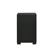 Black finish hardwood nightstand by Coaster additional picture 5