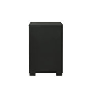 Black finish hardwood nightstand by Coaster additional picture 7