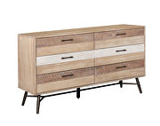 Rough sawn multi finish queen bed by Coaster additional picture 7