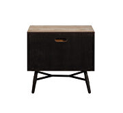 Rough sawn multi finish nightstand by Coaster additional picture 4