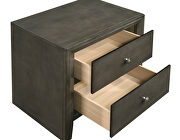 Mod grayfinish nightstand by Coaster additional picture 3