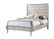Metallic silver finish full bed additional photo 4 of 5