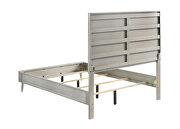 Metallic silver finish full bed by Coaster additional picture 6