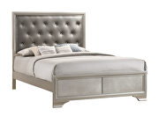 Metallic sterling finish queen bed by Coaster additional picture 7