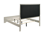 Metallic sterling finish e king bed by Coaster additional picture 4