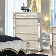 Metallic platinum finish chest by Coaster additional picture 2