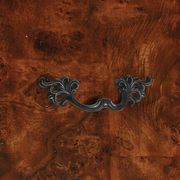 Traditional carved wood king bed in dark burl by Coaster additional picture 3