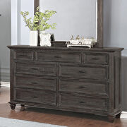 Weathered carbon finish queen bed by Coaster additional picture 6