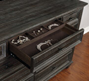 Weathered carbon finish dresser by Coaster additional picture 3