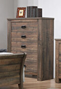 Weathered oak finish queen bed by Coaster additional picture 9